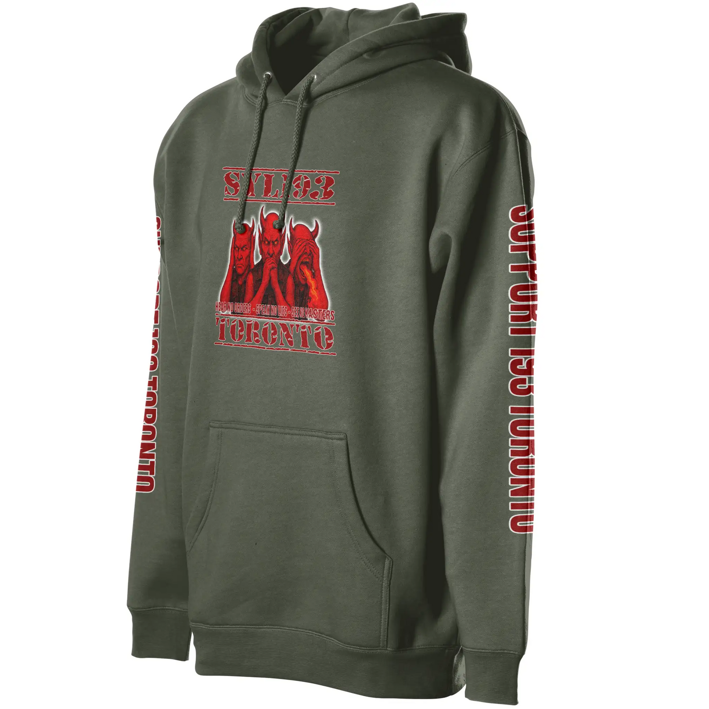 SYLC-193 Toronto – “Hear No Orders / Speak No Lies / See No Masters” Support Hoodie