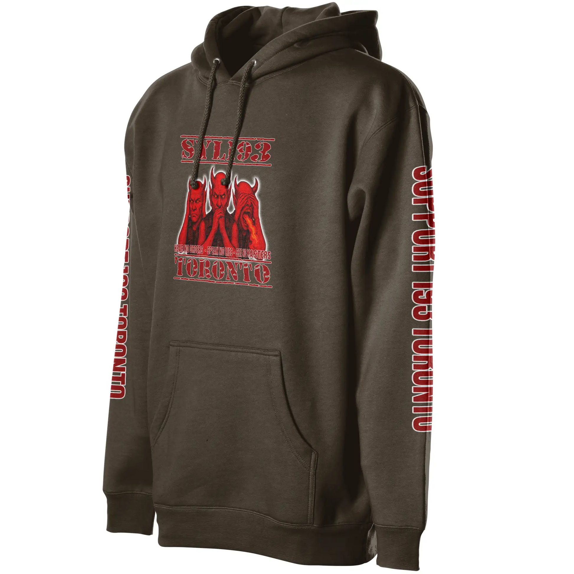 SYLC-193 Toronto – “Hear No Orders / Speak No Lies / See No Masters” Support Hoodie