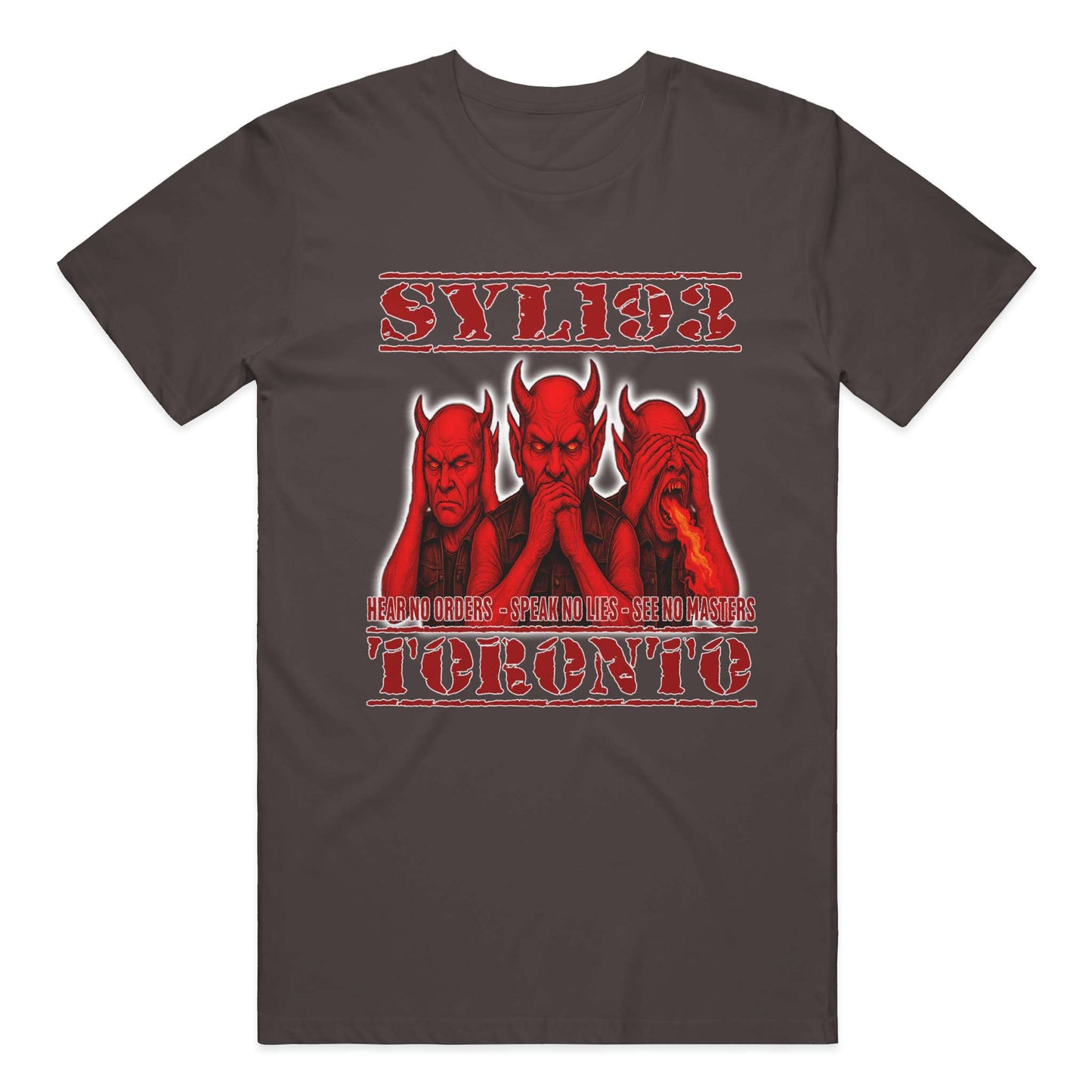 SYL193 Toronto 3 Devils Support T-Shirt