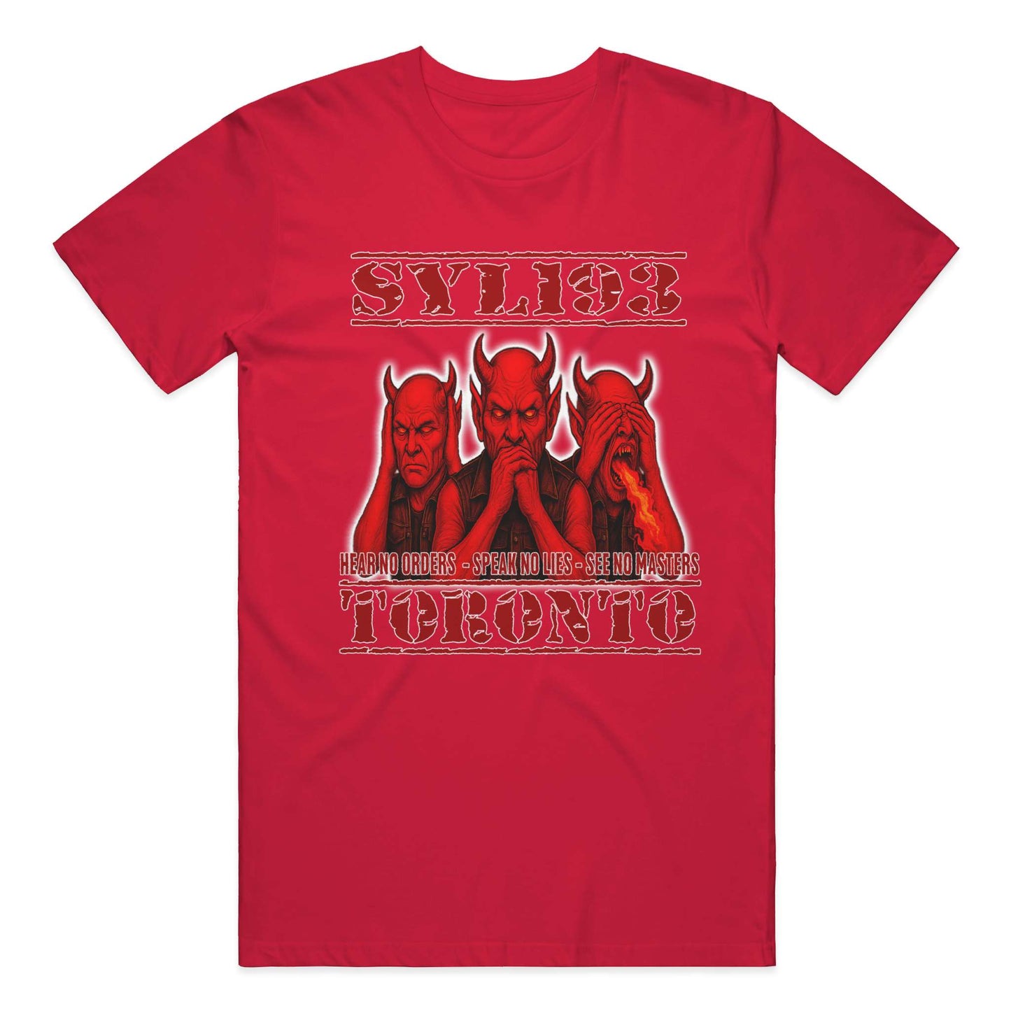 SYL193 Toronto 3 Devils Support T-Shirt