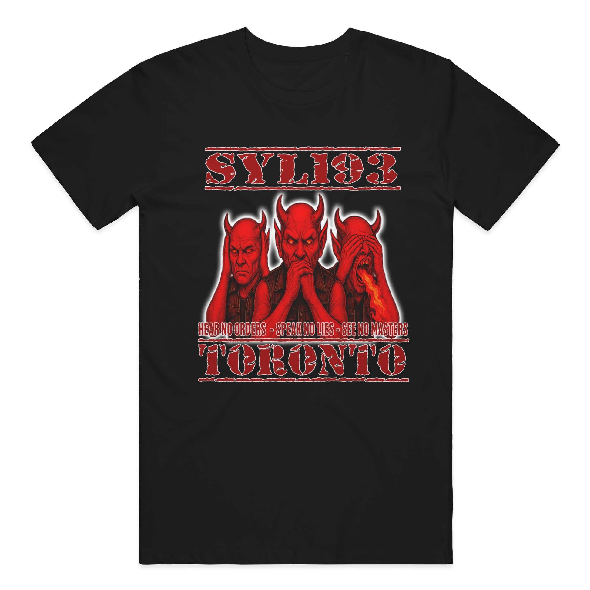 SYL193 Toronto 3 Devils Support T-Shirt